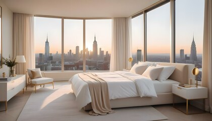 Obraz premium Photo interior modern design room 3d illustration