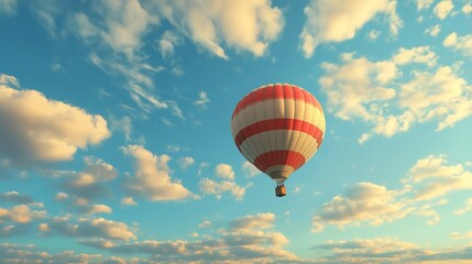 Fototapeta premium Images (Balloon, Sky, Adventure). --ar 16:9 --v 6.1 Job ID: 70591eea-8e65-4b16-b70b-1a112e513af5