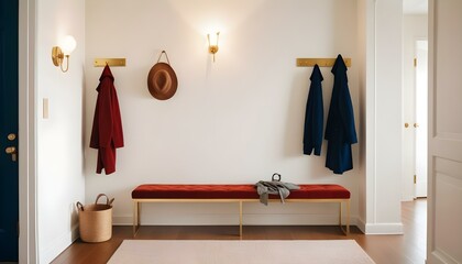 Photo interior modern design room 3d illustration