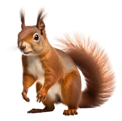 Fototapeta premium PNG Red squirrel animal mammal rodent.