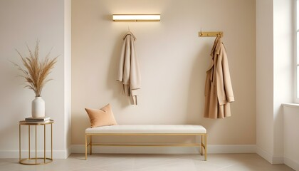 Photo interior modern design room 3d illustration