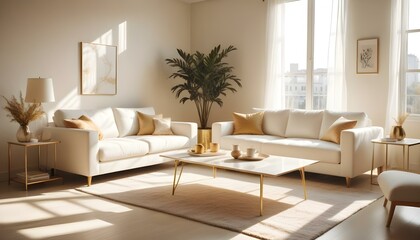 Fototapeta premium Photo interior modern design room 3d illustration