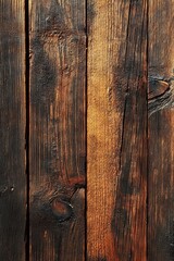 Fototapeta premium Rough Sawn Board Texture, Photorealistic with Warm Feeling. AI generated illustration