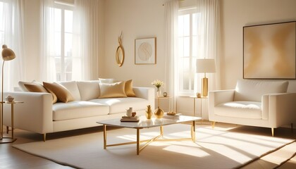 Photo interior modern design room 3d illustration