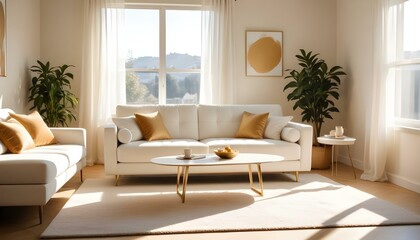 Fototapeta premium Photo interior modern design room 3d illustration