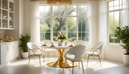 Obraz premium Photo interior modern design room 3d illustration