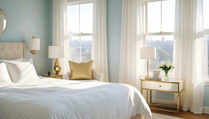 Photo interior modern design room 3d illustration