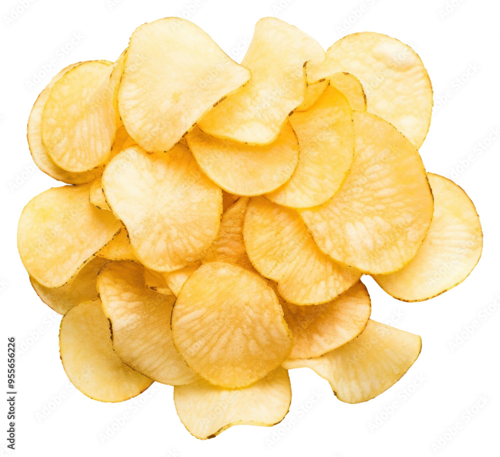 Wall mural png a potato chips fruit plant food.