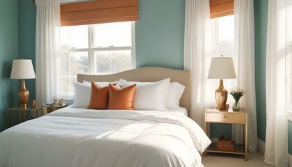 Photo interior modern design room 3d illustration