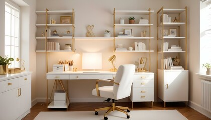 Fototapeta premium Photo interior modern design room 3d illustration