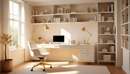 Fototapeta premium Photo interior modern design room 3d illustration