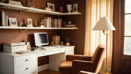 Obraz premium Photo interior modern design room 3d illustration