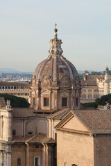 Naklejka premium saint peter basilica city