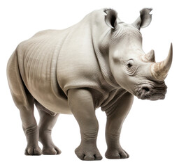 Obraz premium PNG Wildlife animal mammal rhinoceros.
