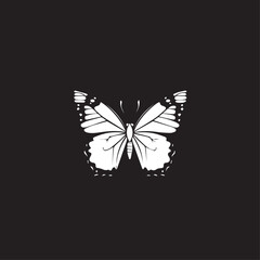 Obraz premium Butterfly in cartoon, doodle style . Image for t-shirt, web, mobile apps and ui. Isolated 2d vector illustration in logo, icon, sketch style, Eps 10, black and white. AI Generative