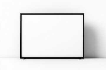 Obraz premium TV screen mockup on isolated background created with Generative AI