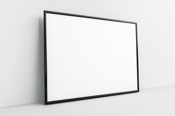 Obraz premium TV screen mockup on isolated background created with Generative AI