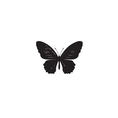 Fototapeta premium Butterfly in cartoon, doodle style . Image for t-shirt, web, mobile apps and ui. Isolated 2d vector illustration in logo, icon, sketch style, Eps 10, black and white. AI Generative
