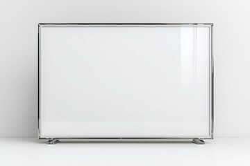 TV screen mockup on isolated background created with Generative AI