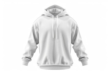 White navy hoodie mockup for winter sport collection.