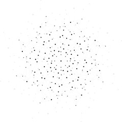 Connected dots abstract design