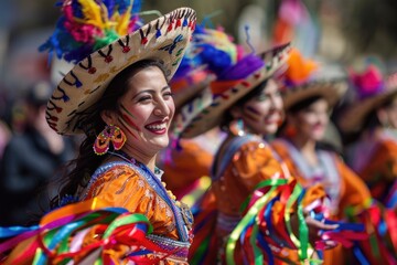 Festive spirit: happy fiestas patrias Chile, honoring independence day, featuring jubilant people celebrating, vibrant cultural expressions, patriotic displays that embody essence of national pride