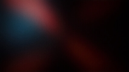 Dark and moody gradient background blending deep red and blue tones with a grainy texture, ideal for 4K wallpapers, creating a mysterious and atmospheric design