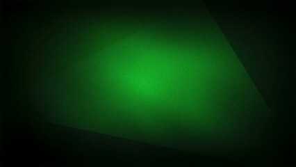 A 4K grainy green gradient background with soft light and dark green tones, creating a smooth, blurred triangular pattern. Ideal for use as wallpaper, backdrop, or banner design