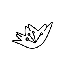 cherry blossom outline