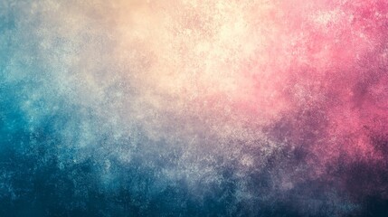 Fototapeta premium Soft pastel gradient blending colors of pink, blue, and lavender creates a dreamy background effect