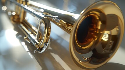 brass trumpet