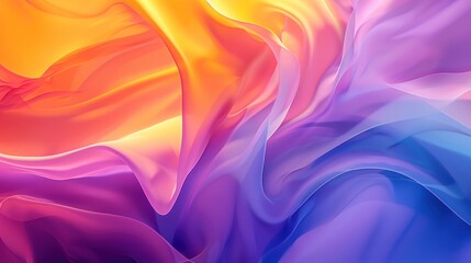Obraz premium Abstract Swirling Colorscape