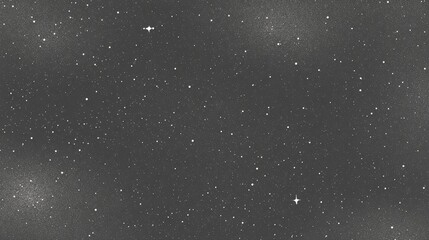 Starry night sky with scattered celestial bodies and twinkling stars