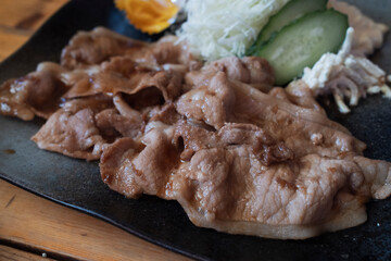生姜焼き定食