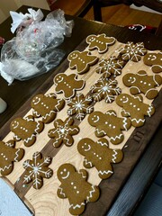Christmas gingerbread cookies