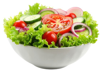 PNG Fresh vegetable salad bowl