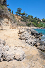 Obraz premium Amazing view of Pessada Beach, Cephalonia, Greece