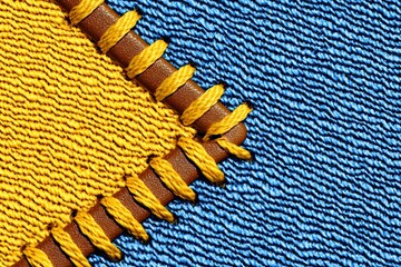 denim texture background ideal for fashion, textile, and design projects.