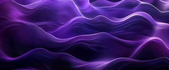 Fototapeta premium Abstract purple waves background.