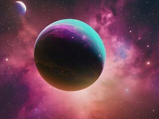 Orbital Odyssey: Journey to a Distant Planet