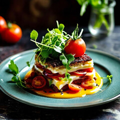 Fastfood vegetable soup with new style 