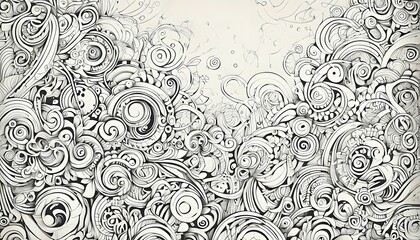 black and white background