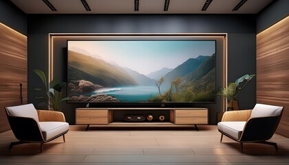 TV commercial ad mockup with an engaging design