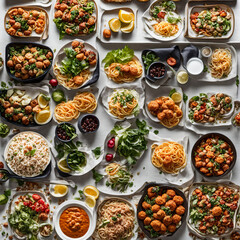 Fastfood vegetable soup with new style 