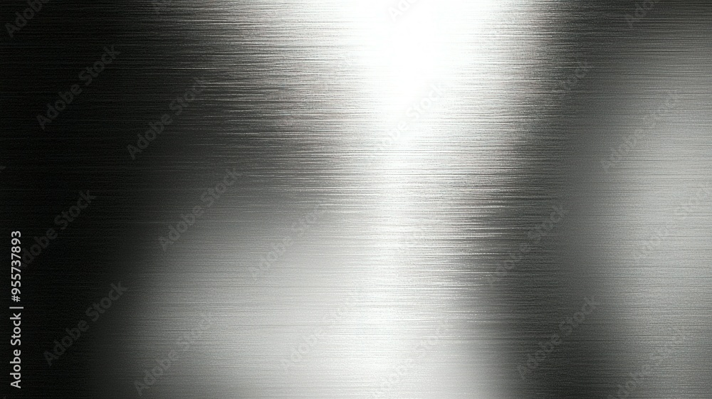 Sticker Brushed Metal Texture with Light Reflection