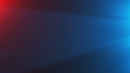 Red and blue light rays background