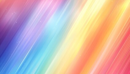 Abstract 3d gradient background in rainbow colors. Colorful gradient wallpaper with bokeh effect.	