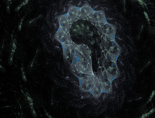 Imaginatory fractal abstract background Image