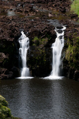 Fototapeta premium Waterfall on the Big Island Hawaii