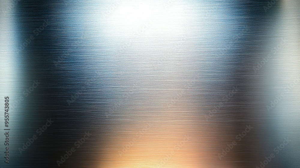 Wall mural abstract brushed metal texture with gradient